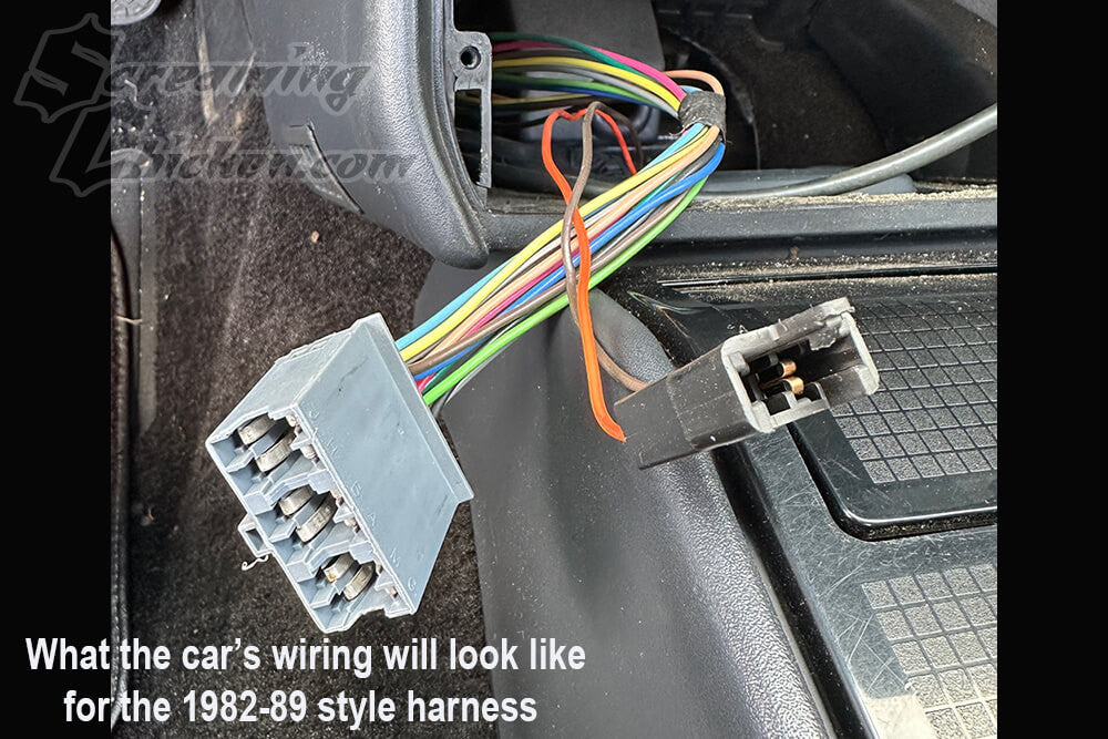1982-89 Camaro/Firebird Radio Install Harness