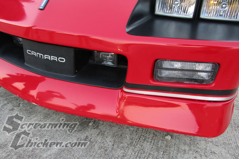 1985-1992 Camaro Morimoto XB Fog Lights- installed closeup 1