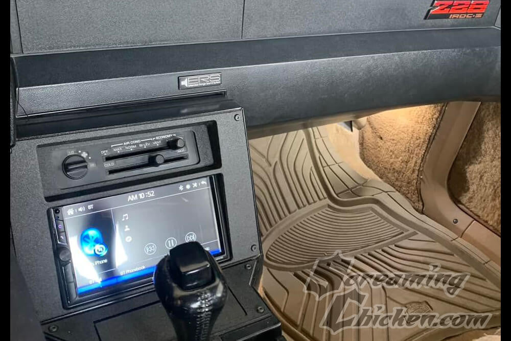 1982-92 Camaro Double DIN Install Kit (Bezel & Brackets)
