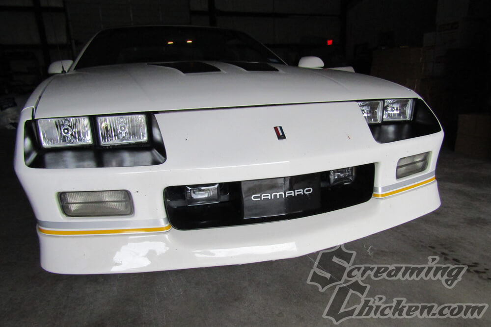 1982-92 Camaro Headlight Conversion Kit- installed closeup 1