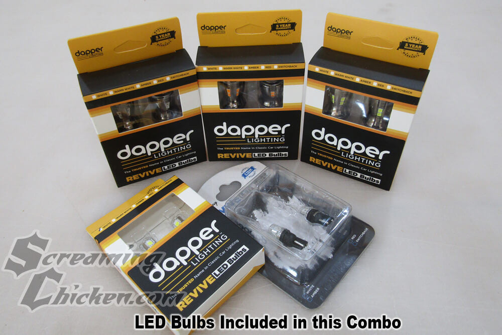 1982-92 Camaro LED Tail Light Bulb Combo Kit