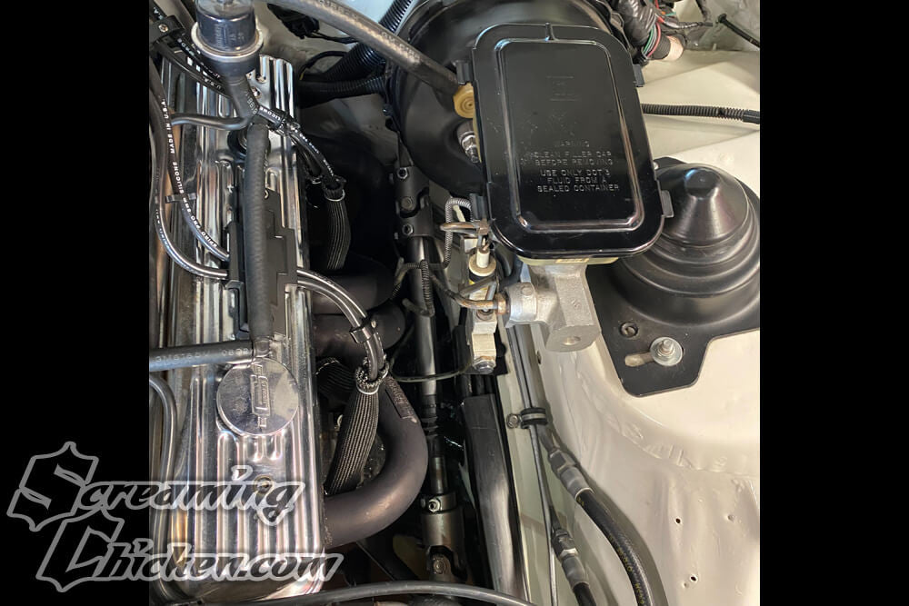 1982-92 Camaro/Firebird Performance Steering Shaft- installed