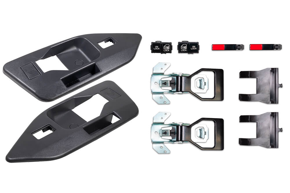 1987-1992 Firebird Complete Door Handle Trim Kit, Power Lock