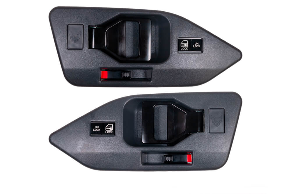 1987-1992 Firebird Complete Door Handle Trim Kit, Power Lock