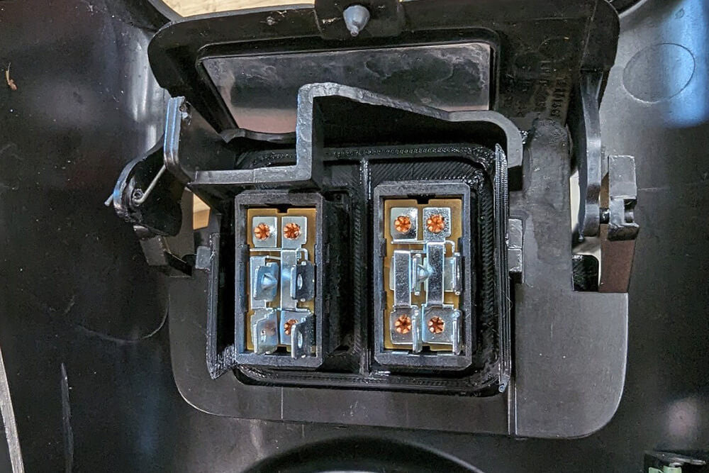 1985-92 Firebird/TA 4th Gen Console Swap Power Window Switch Mount