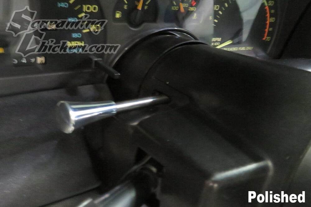 1982-92 Camaro/Firebird Billet TIlt Lever- polished