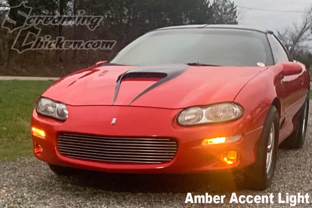 1998-2002 Camaro Diode Dynamics Elite Fog Lights-amber accent light
