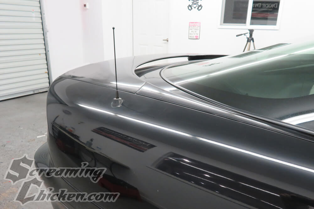 1995-2002 Camaro/Firebird 7 in. Tall Shorty Antenna Mast- installed 1