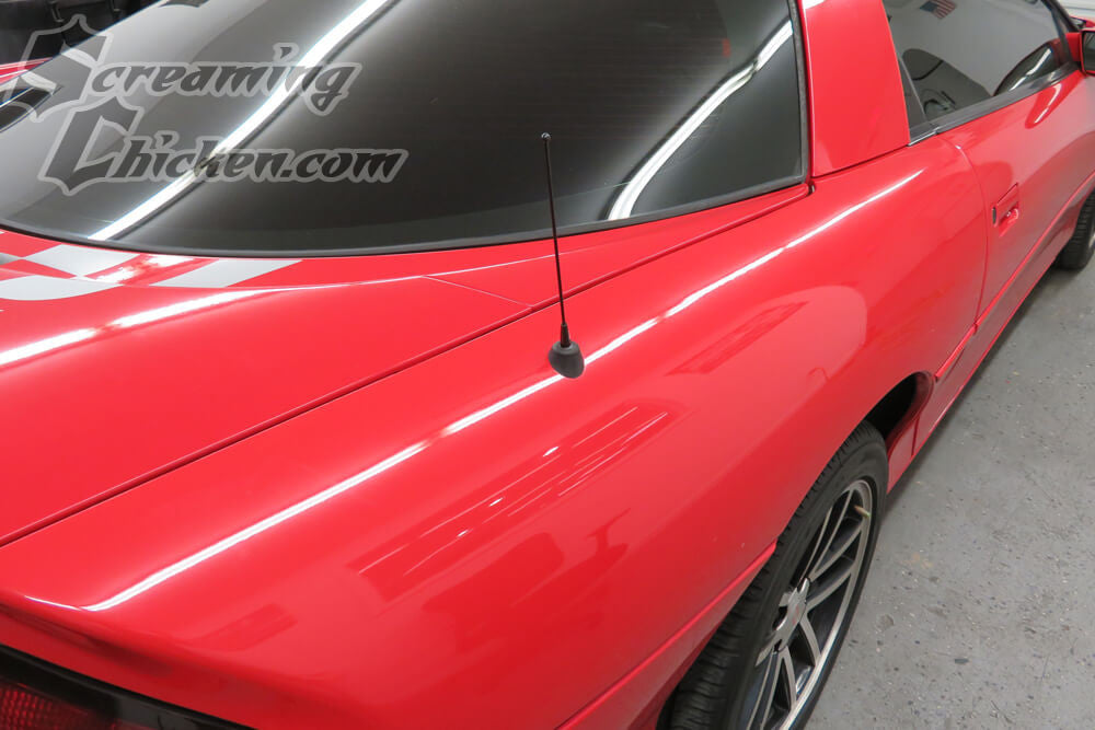 1995-2002 Camaro/Firebird 7 in. Tall Shorty Antenna Mast- installed 2