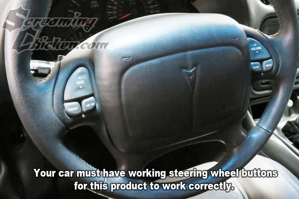 1997-2002 Camaro/Firebird Steering Wheel Controls Adapter- compatibility