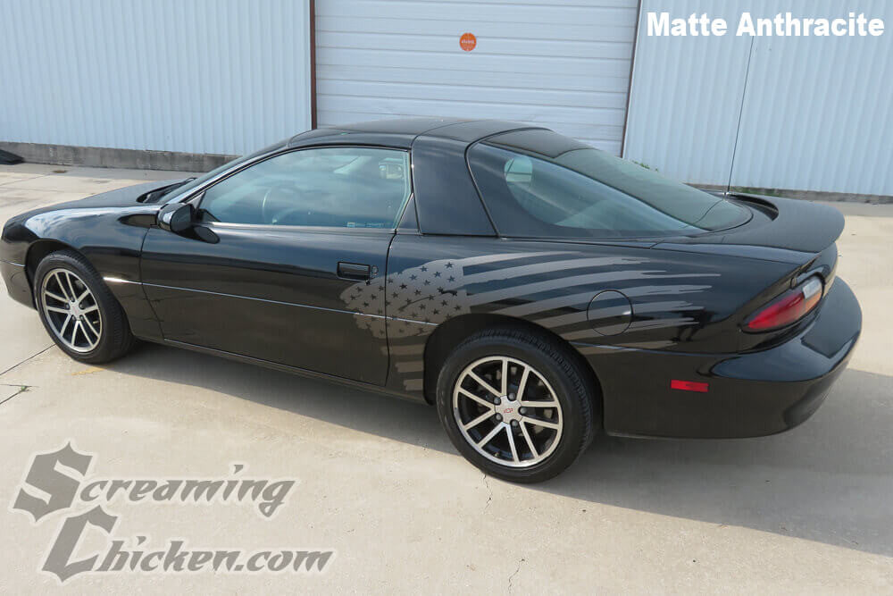 1993-2002 Camaro Stars & Stripes Side Stripe- anthracite 2