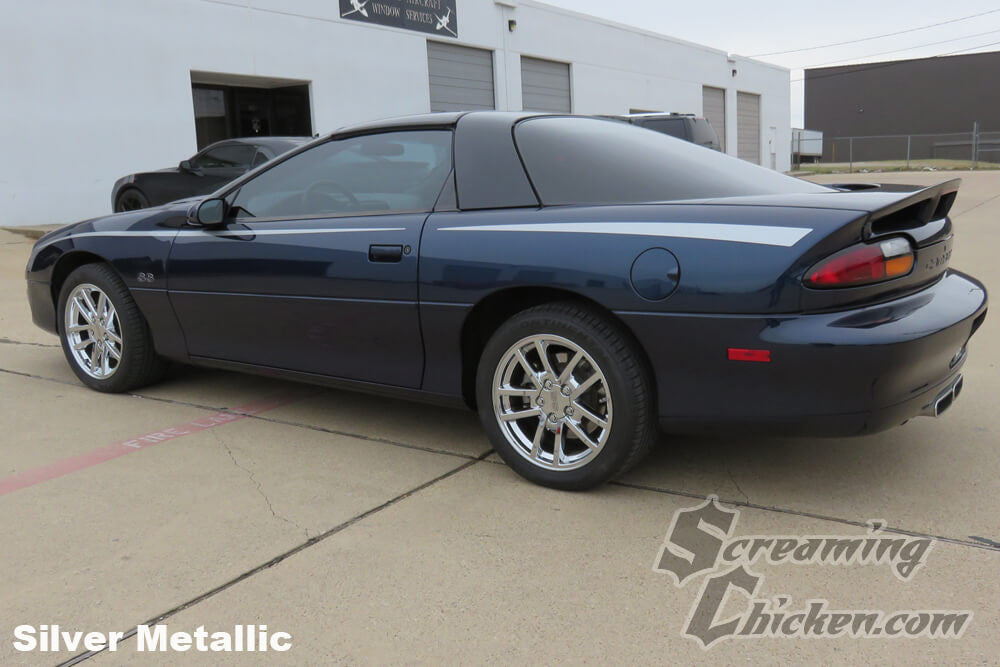 1993-2002 Camaro Javelin Stripes- silver metallic 2