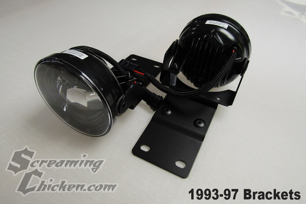 1993-2002 Trans Am Morimoto XB Fog Lights- 93-97 brackets