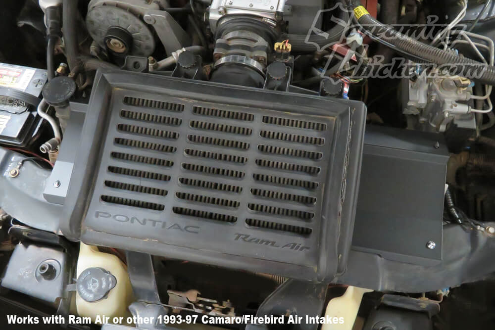 1993-97 Camaro/Firebird Steel Radiator Shroud- installed w/ intake
