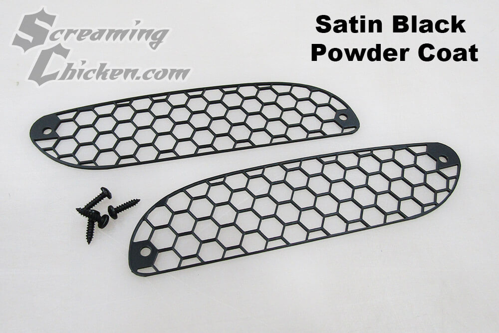 1998-2002 Trans Am Billet WS6 Ram Air Hood Screens, Pair