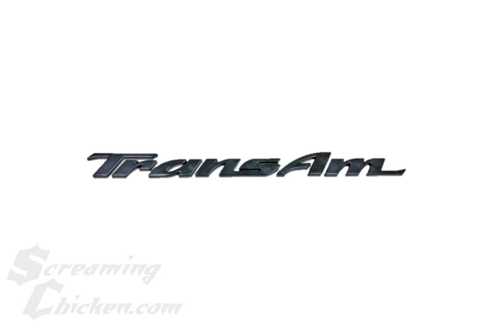 1993-2002 Trans Am Door Emblem - uninstalled