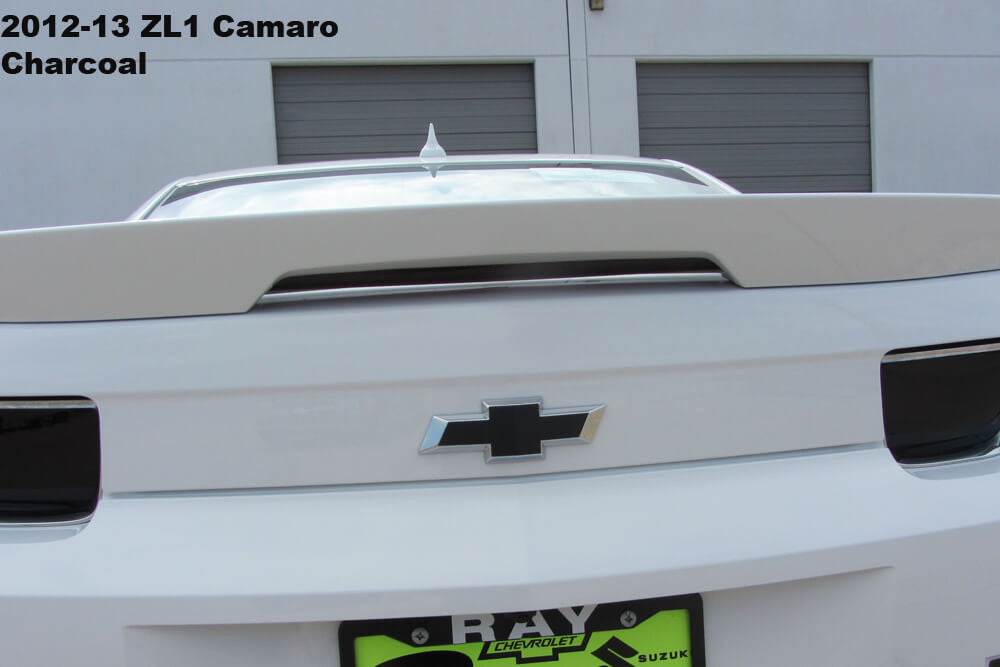 2012-13 Camaro Smoked ZL1 3rd Brake Light Overlay- installed