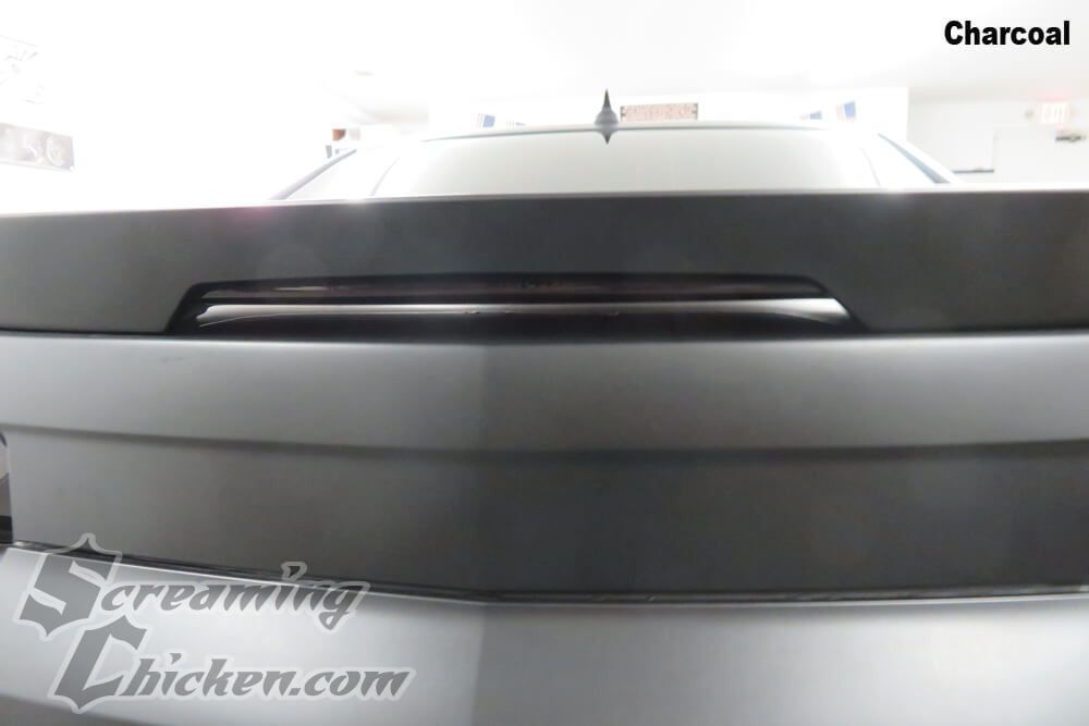 2012-13 Camaro Smoked ZL1 3rd Brake Light Overlay- installed closeup