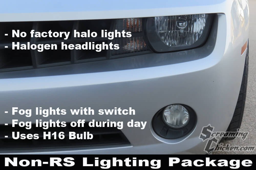 2010-13 Camaro LED DRL/Fog Light bulbs- non RS package