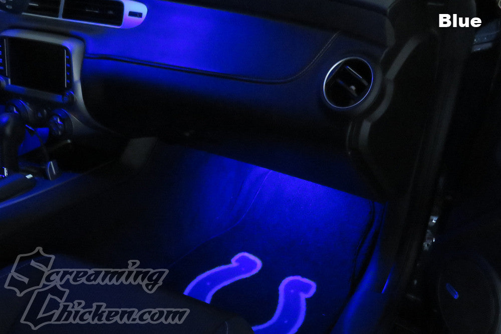2010-15 Camaro LED Footwell Lighting Kit- blue