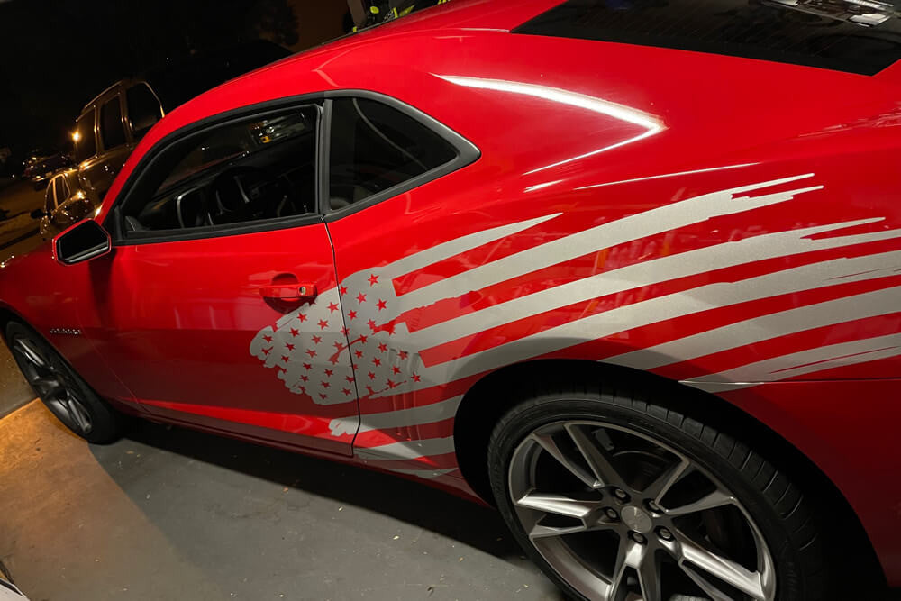 2010-15 Camaro Stars & Stripes Side Stripe
