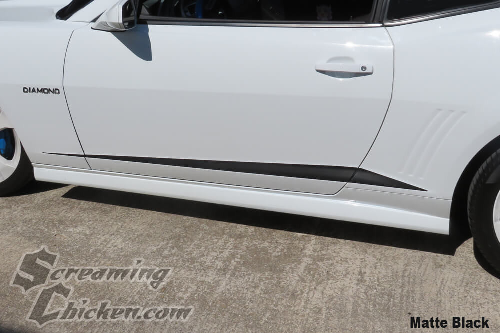2010-15 Camaro Lower Body Accents- matte black 5