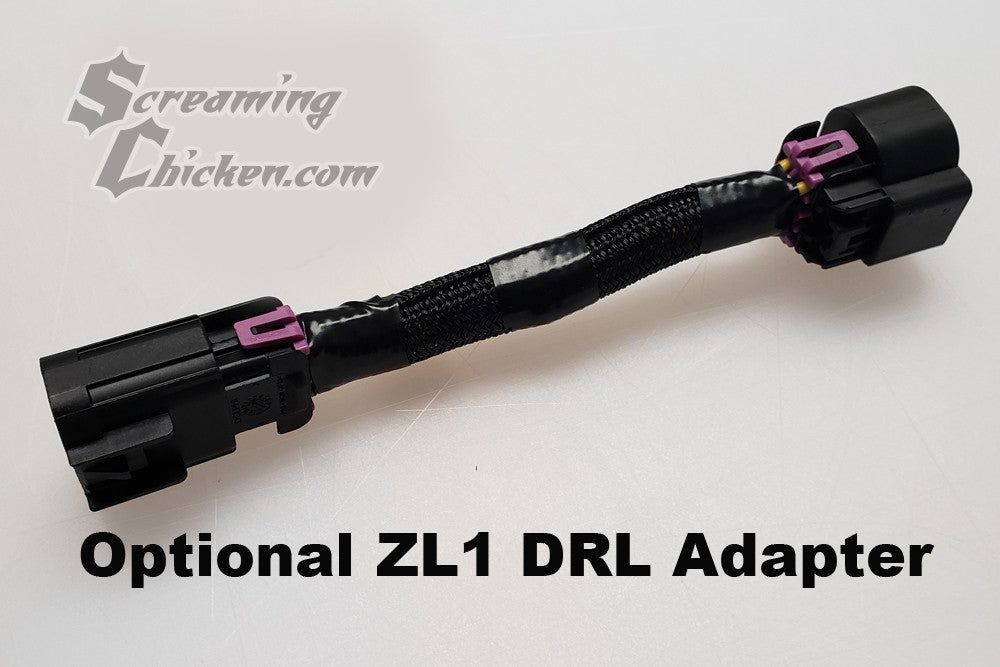 2012-15 Camaro ZL-1 LED DRL bulbs- optional drl adapter