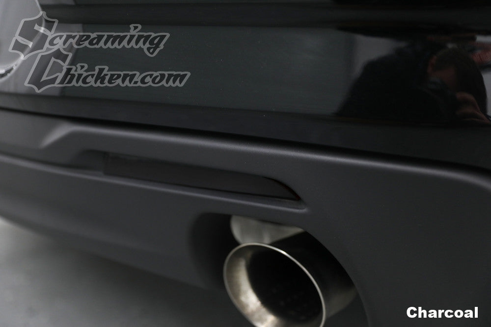 2016-24 Camaro Smoked Rear Reflector Overlays- charcoal 1