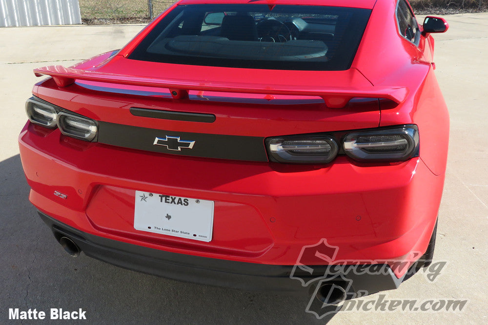 2016-23 Camaro Trunk Blackout- Matte Black 1