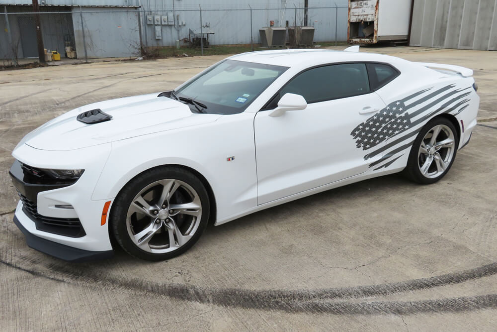 2016-24 Camaro Stars & Stripes Side Stripe