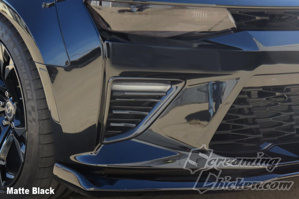 2016-18 Camaro SS Chrome Wrap- matte black