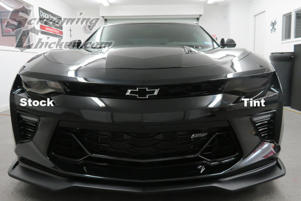 2016-18 Camaro Headlight Overlays- comparison