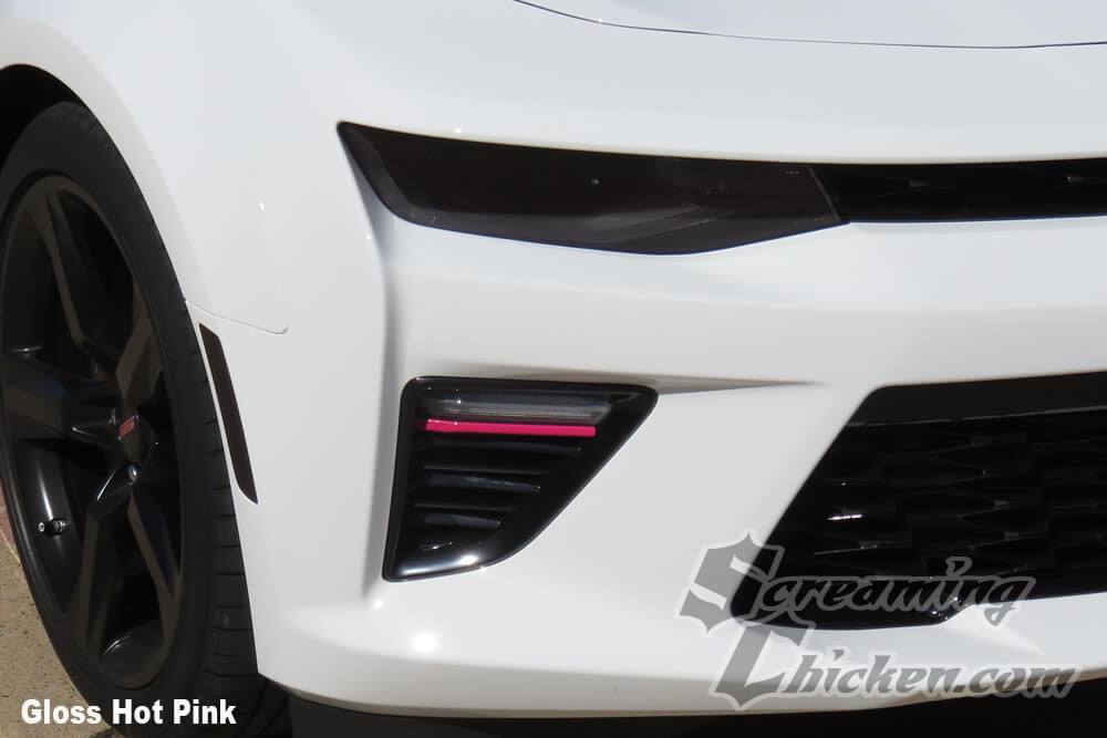 2016-18 Camaro SS Chrome Wrap- gloss hot pink