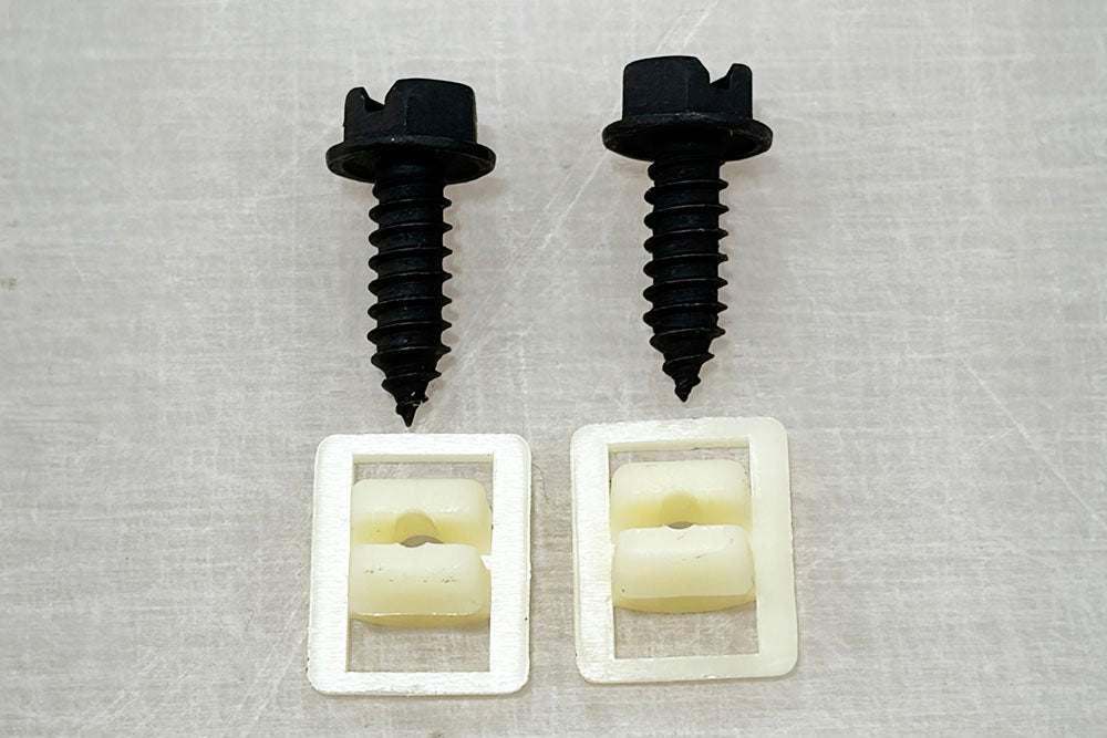 Camaro/Firebird Rear License Plate Bracket Bolts and Backing Clips