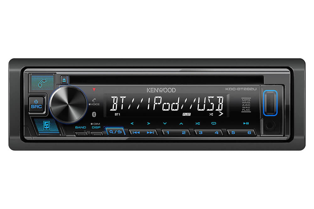 Kenwood KDC-BT282U Single DIN Radio (CD Player)