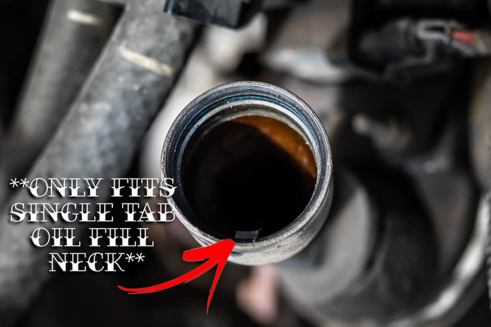 LG Billet LS Billet Oil Fill Cap- single tab