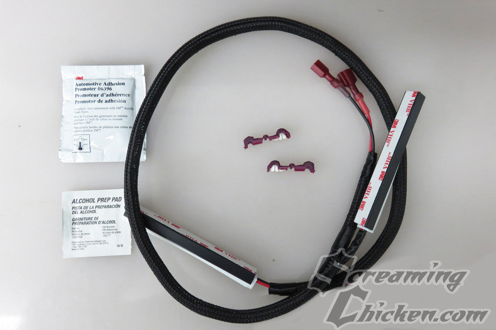 2010-15 Camaro LED Footwell Lighting Kit- unisntalled