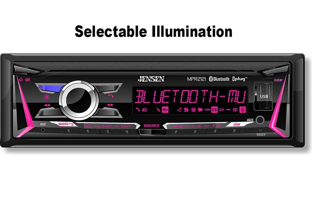 Jensen MPR2121 Single DIN Radio