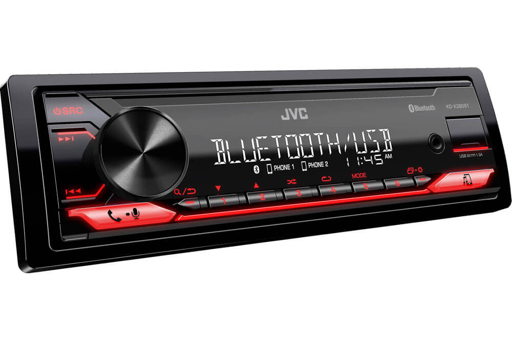 JVC KD-X280BT Single DIN Radio
