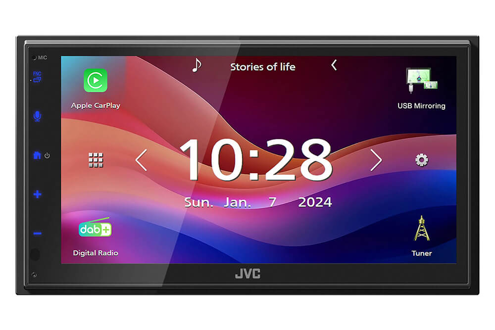 JVC KW-M695BW Double DIN Radio