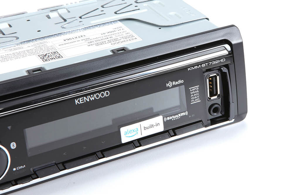 1982-92 Camaro/Firebird Kenwood KMM-BT732HD Single DIN Radio