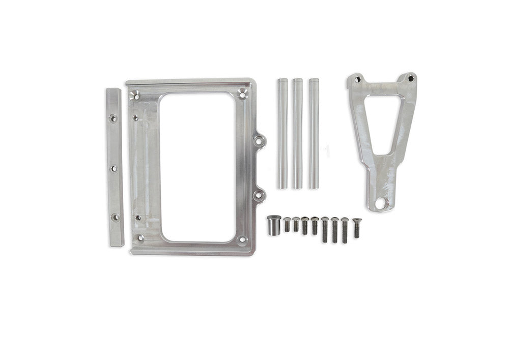 1967-92 Camaro/Firebird Detroit Speed Aluminum Battery Mount - Natural Finish