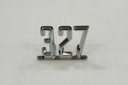 1967 Camaro 327 Front Fender Emblem
