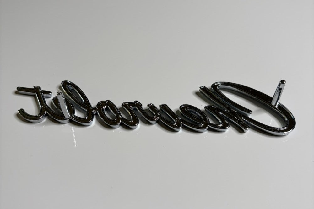 1967 "Chevrolet" Header Panel or Trunk Lid Emblem