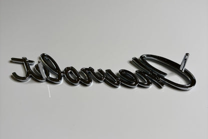 1967 "Chevrolet" Header Panel or Trunk Lid Emblem