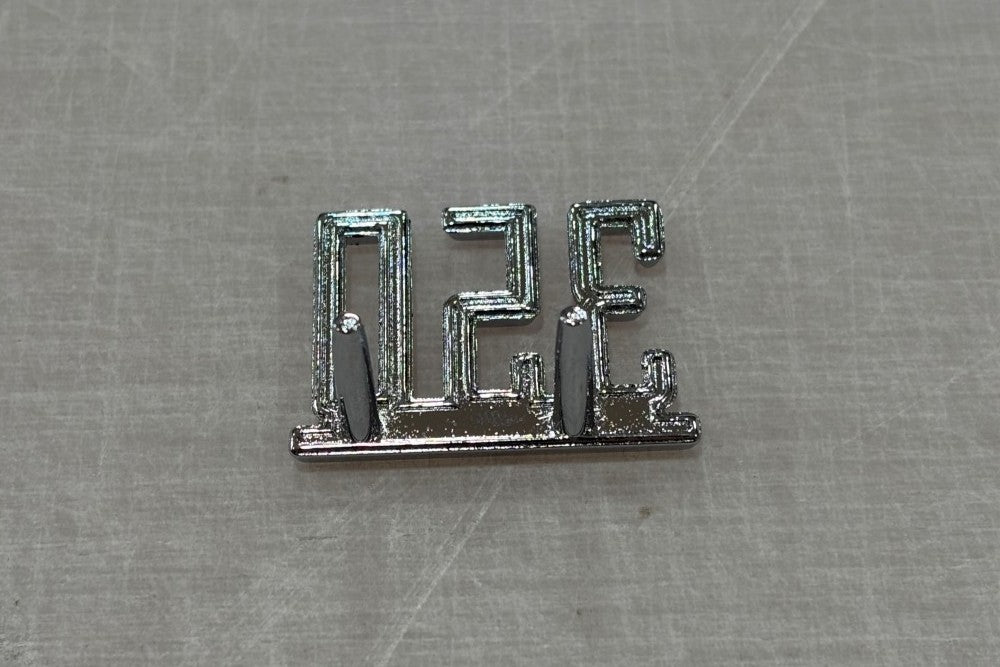 1967 Front Fender Emblem 350