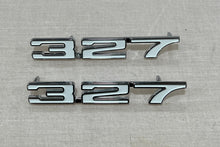 1968 Camaro 327 Front Fender Emblems (Pair)