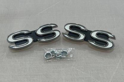 1968 Camaro SS Front Fender Emblems (Pair)