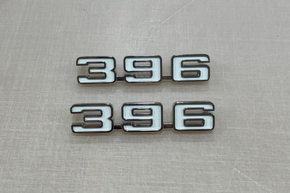 1969 Camaro 396 Front Fender Emblems (Pair)