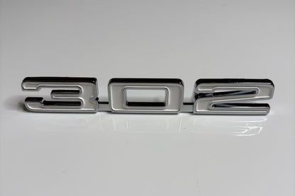 1969 Camaro Hood Emblem 302